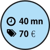 40 mn 70€€