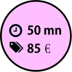 50 mn 85€€