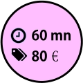 60 mn 80€€