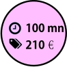 100 mn 210€€