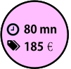 120 mn 185€€ 80 mn 185€€