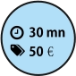 30 mn 50€€