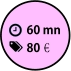 60 mn 80€€
