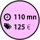 110 mn 125€€