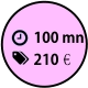100 mn 210€€
