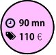 120 mn 185€€ 90 mn 110€€