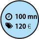 100 mn 195 € 100 mn 120 €
