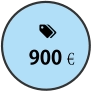 900€€