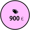 900€€