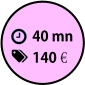 40 mn 140 €