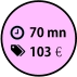 70 mn 103€€