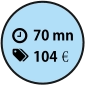 70 mn 104€€