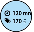 120 mn 170€€