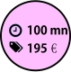 100 mn 195€€