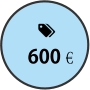 600€€