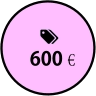 600€€